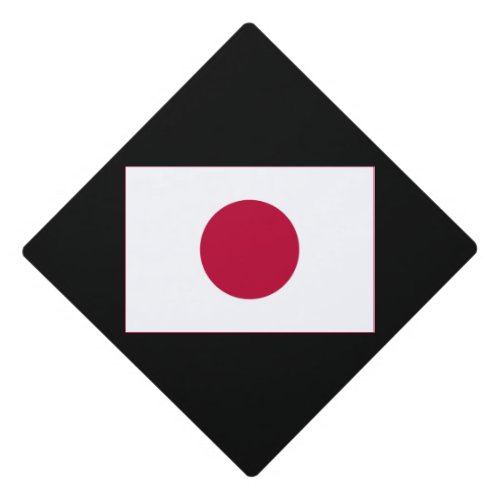 Japanese National Flag of Japan Nisshoki Graduation Cap Topper