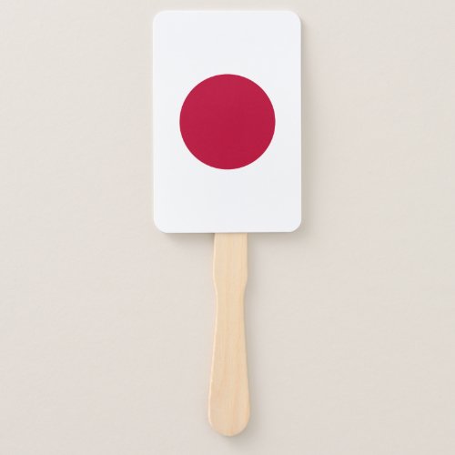 Japanese National Flag of Japan Nisshoki Hand Fan