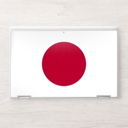 Japanese National Flag of Japan Nisshoki HP Laptop Skin