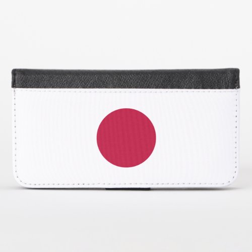 Japanese National Flag of Japan Nisshoki iPhone X Wallet Case