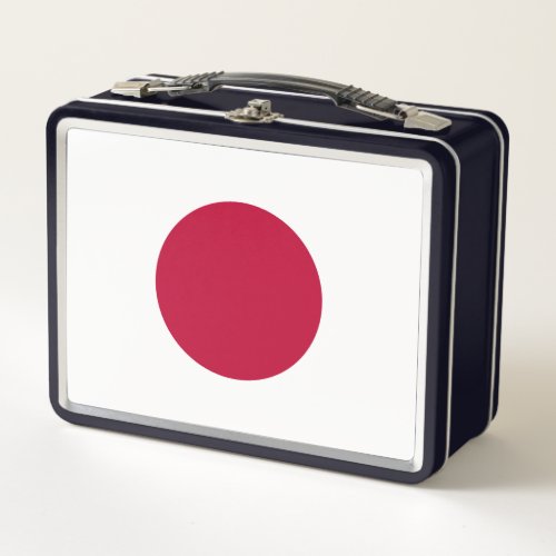 Japanese National Flag of Japan Nisshoki Metal Lunch Box