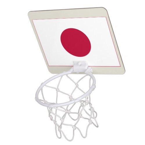 Japanese National Flag of Japan Nisshoki Mini Basketball Hoop