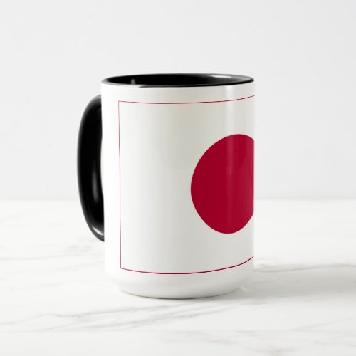 Japanese National Flag of Japan Nisshoki Mug