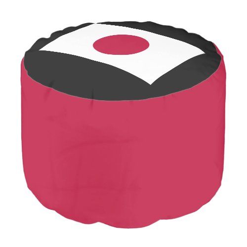 Japanese National Flag of Japan Nisshoki Pouf