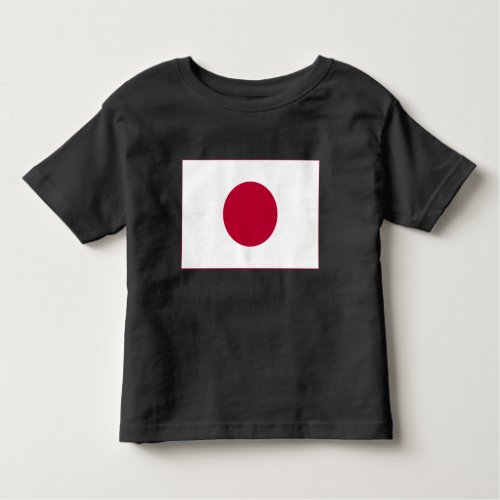 Japanese National Flag of Japan Nisshoki Toddler T Toddler T_shirt