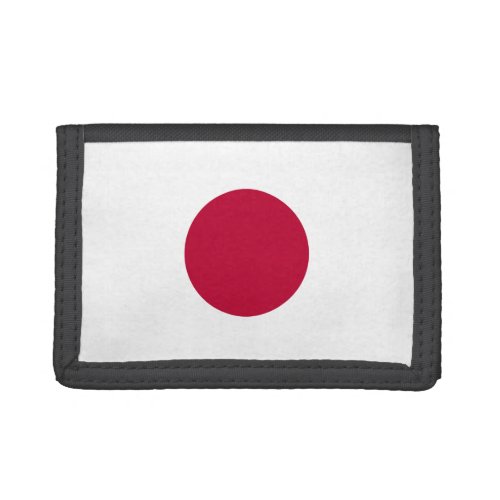 Japanese National Flag of Japan Nisshoki Trifold Wallet