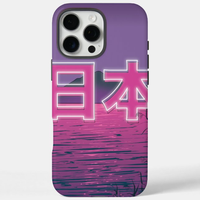 Japanese Neon Case-Mate iPhone Case (Back)