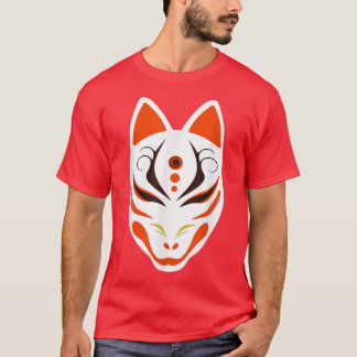 Japanese Nine Tailed Fo Kitsune  T-Shirt