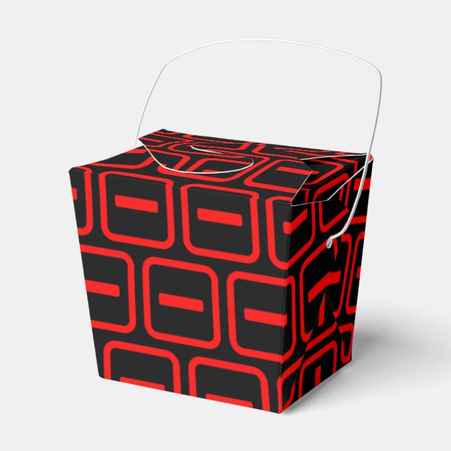 Japanese Number One 一 【Ichi】 Kanji Favor Boxes (Front Side)