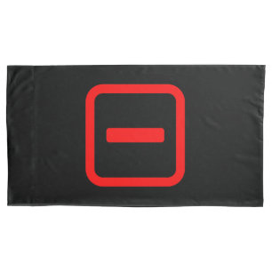 Japanese Number One 一 【Ichi】 Kanji Pillow Case