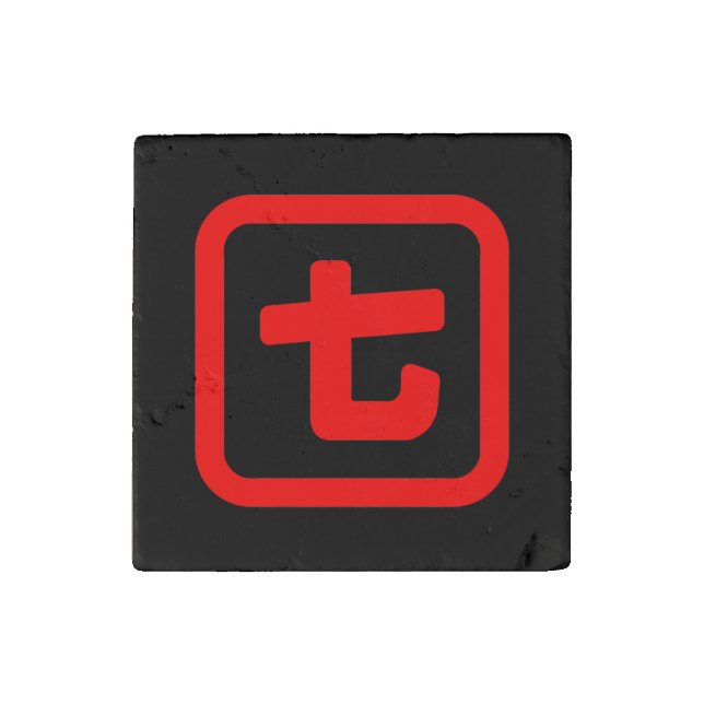 Japanese Number Seven 七 【Nana】 Kanji Stone Magnet (Front)