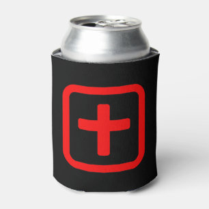 Japanese Number Ten 十 【Ju】 Kanji Can Cooler