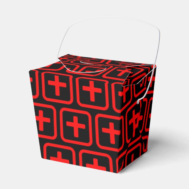 Japanese Number Ten 十 【Ju】 Kanji Favor Boxes (Front Side)