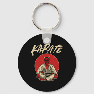 Japanese Oni Demon - Karate Gift Keychain
