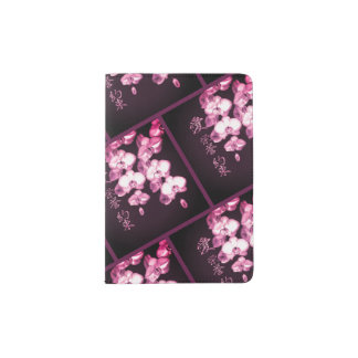 Japanese Orchids Passport Holder