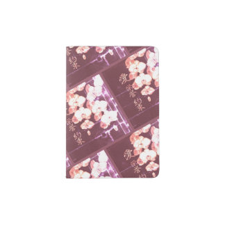Japanese Orchids Passport Holder