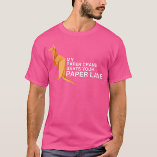 Japanese Origami Design And Colorful Kirigami Orig T-Shirt
