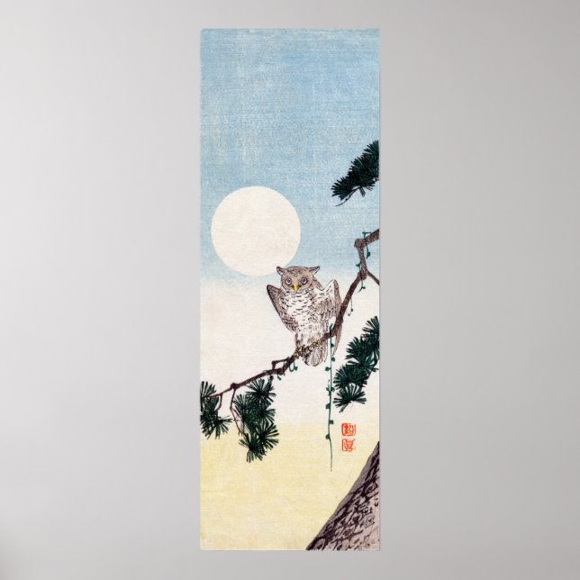 Japanese Owl no.2 Poster (Front)