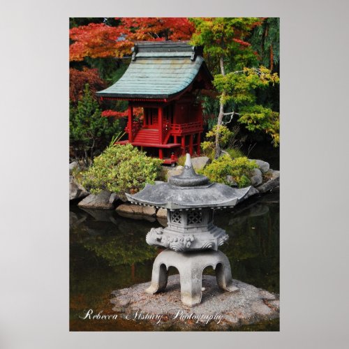 Japanese Pagoda Poster