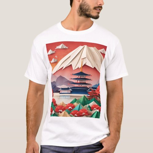Japanese Pagoda T_Shirt