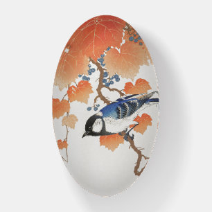 Japanese painting by ohara koson,vintage,小原古 paperweight