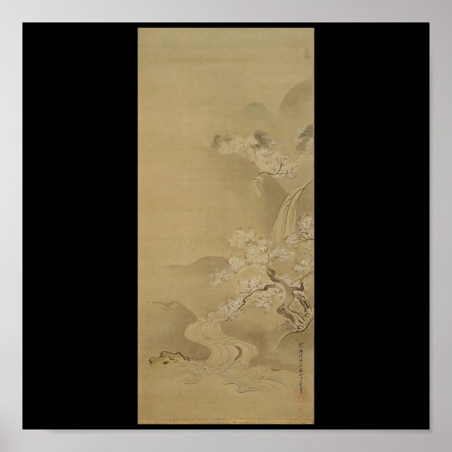 Japanese Painting c. 1672 Poster (Front)