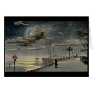 Japanese Painting circa 1915 Cards