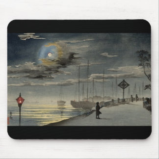 Japanese Painting circa 1915 Mouse Pad