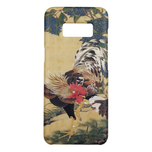 Japanese painting Rooster Chinese Astrology Sign Case_Mate Samsung Galaxy S8 Case