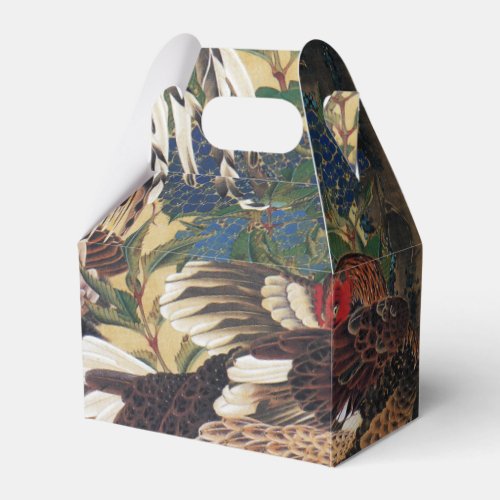 Japanese painting Rooster Favor Box