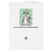 Japanese Paper Cat 1Card (Back)