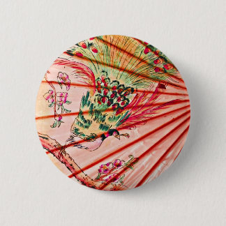 Japanese Parasole Pinback Button