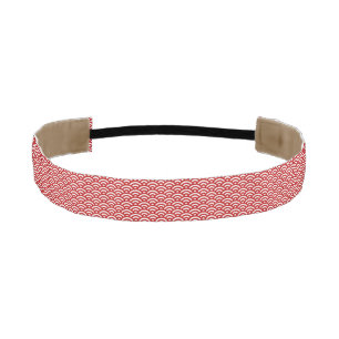 Japanese pattern athletic headband