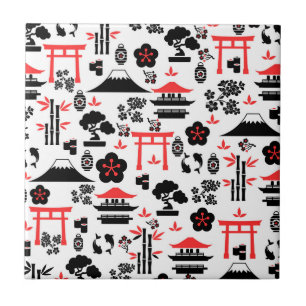 Japanese Pattern Ceramic Tile