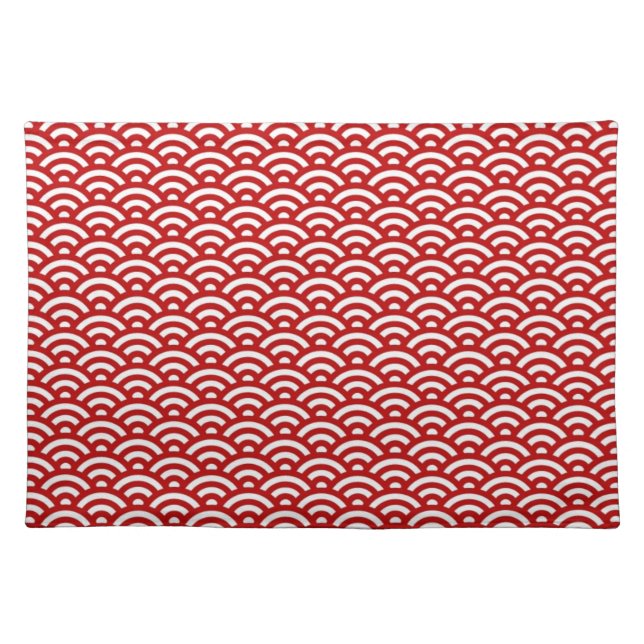 Japanese pattern cloth placemat (Front)