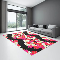 Japanese pattern design large indoor rug