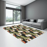 Japanese pattern design large indoor rug