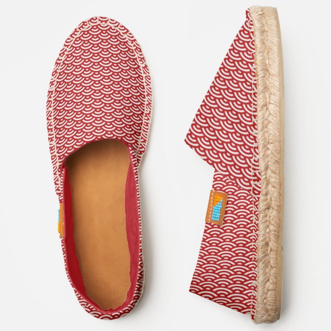 Japanese pattern espadrilles (Side)