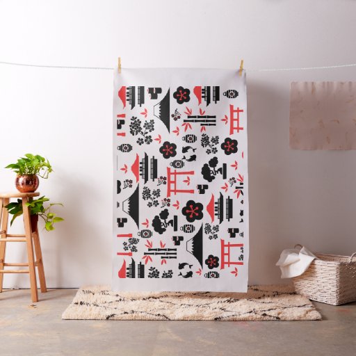 Japanese Pattern Fabric