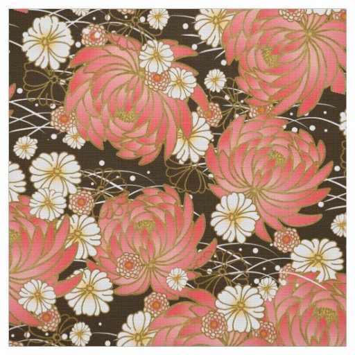 Japanese pattern kimono fabric