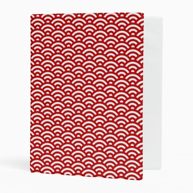 Japanese pattern mini binder (Front/Inside)