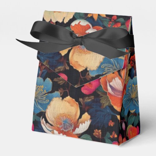 japanese pattern party favor box 