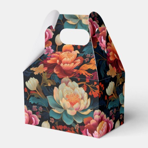 japanese pattern party favor box