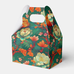 japanese pattern party favor box