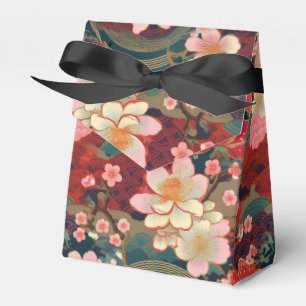 japanese pattern party favor box