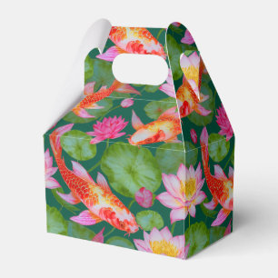 japanese pattern party favor box