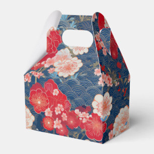 japanese pattern party favor box