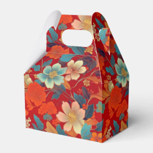 japanese pattern party favor box