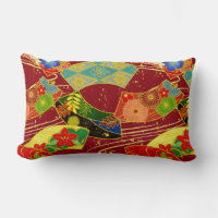 japanese pattern pillow