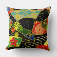 japanese pattern pillow